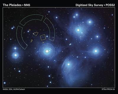 Hubble Refines Distance to the Pleiades Star Cluster