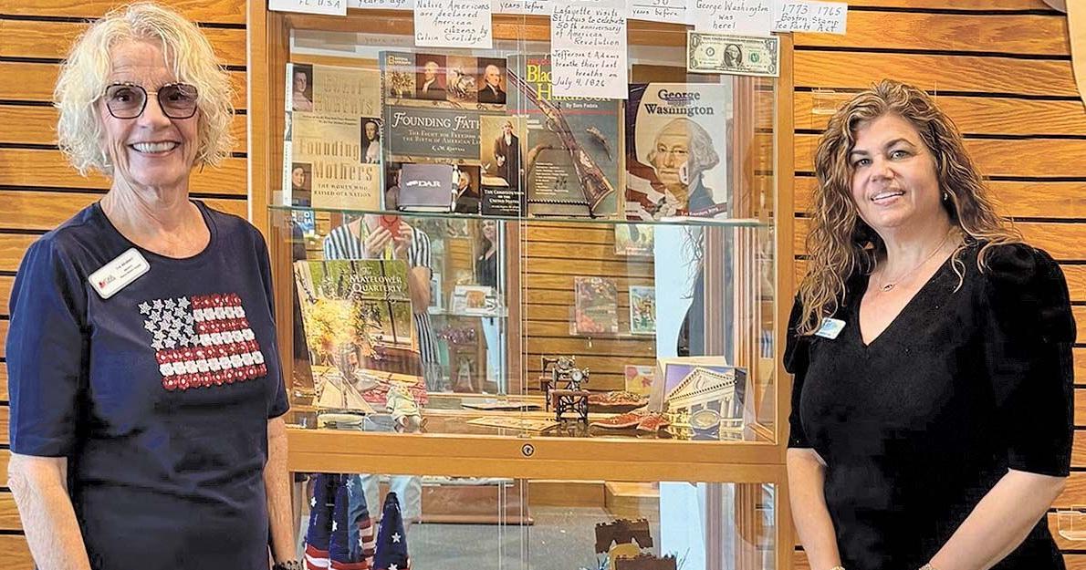DAR Tribute to USA at Marco Library