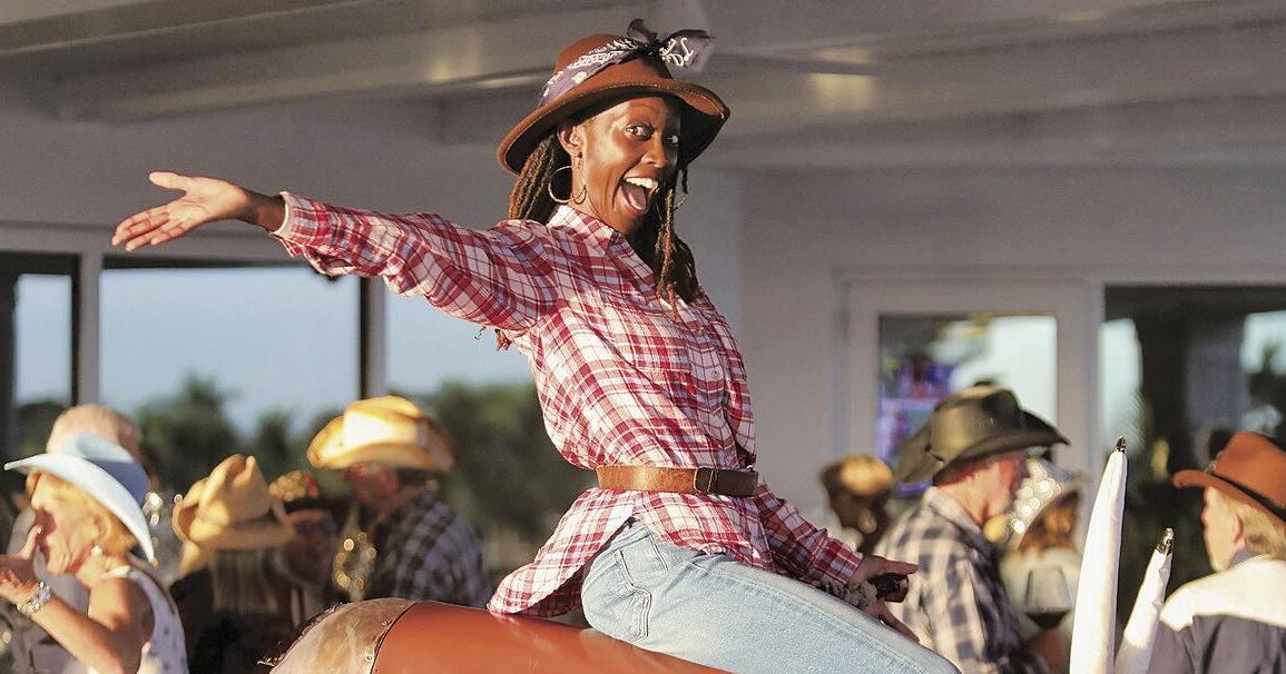 What Is A Rhinestone Rodeo Horsing Around at the Rhinestone Rodeo | Lifestyles | coastalbreezenews.com
