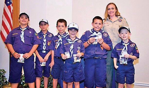 Cub Scouts, Boy Scouts hold achievement awards luncheon