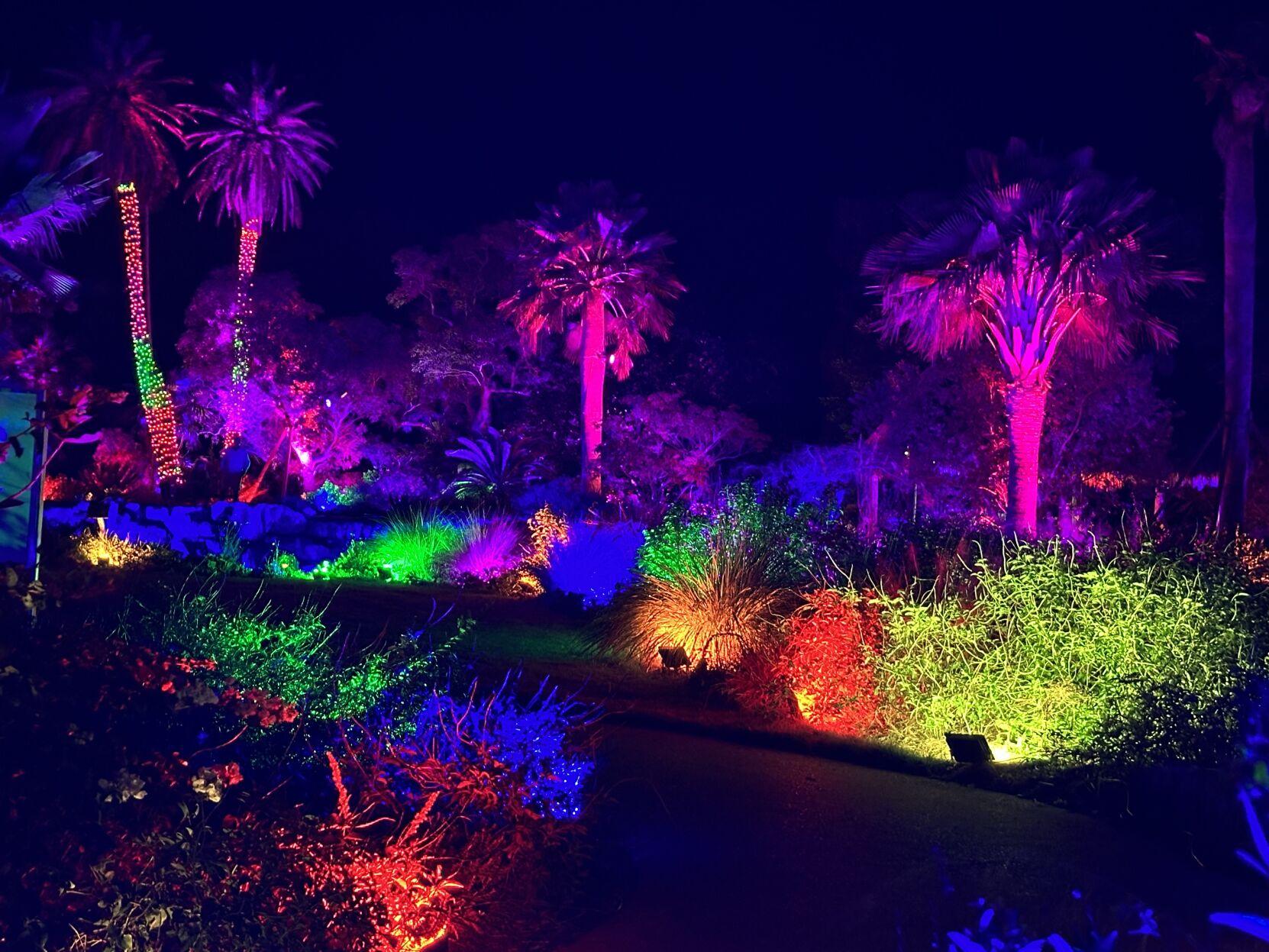 Johnsonville Night Lights in the Garden | Entertainment