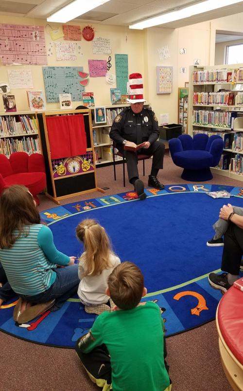 Police chief transforms into Cat in the Hat