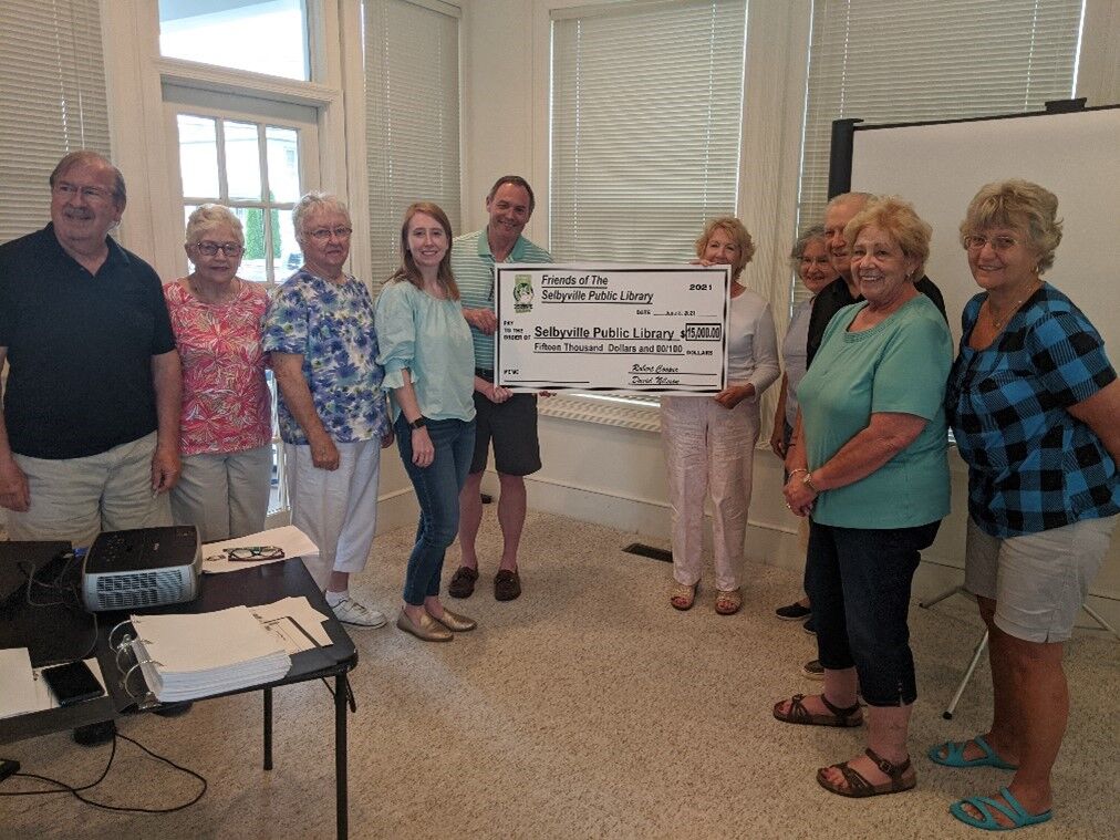 Friends of the Selbyville Public Library donate $15K for new library - Vimarsana News