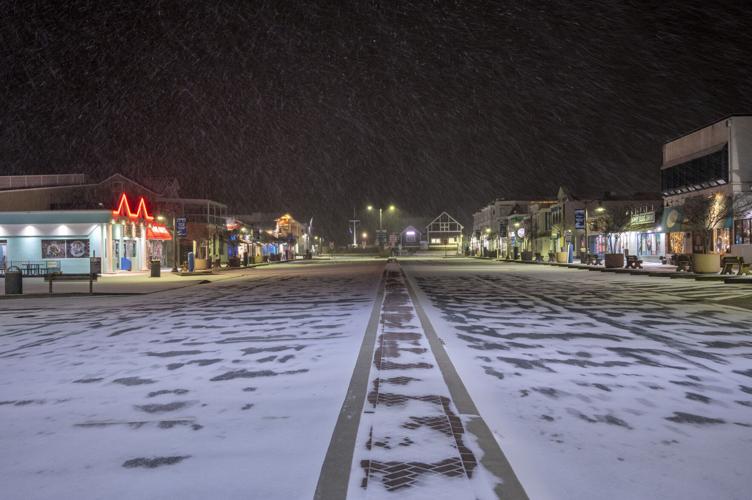 Photo Gallery: Bethany Beach in Winter Storm Fern