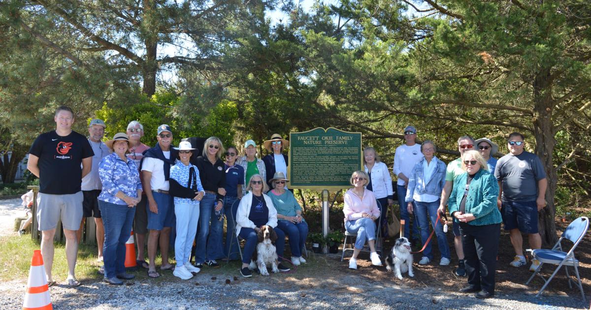 Fenwick dedicates Faucett Okie Family Nature Preserve