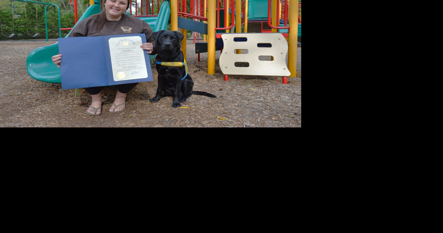 Dagsboro woman brings service dogs to forefront