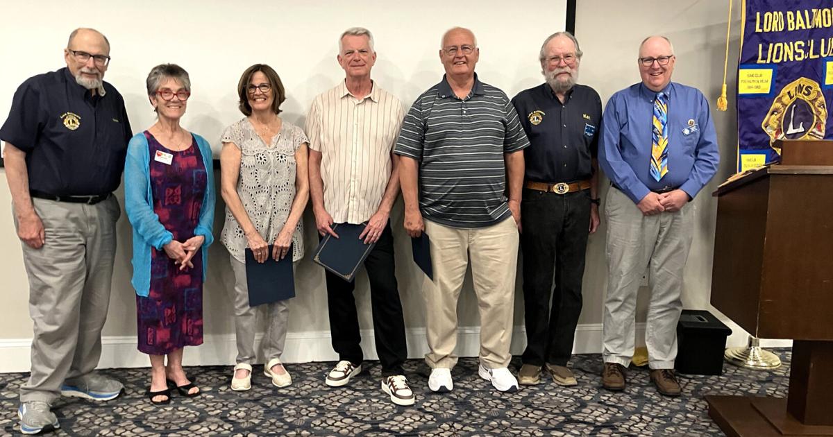 Lord Baltimore Lions menyambut anggota baru pada pertemuan bulan April