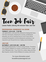 Lewes Public Library to host annual Teen Job Fair on March 20
