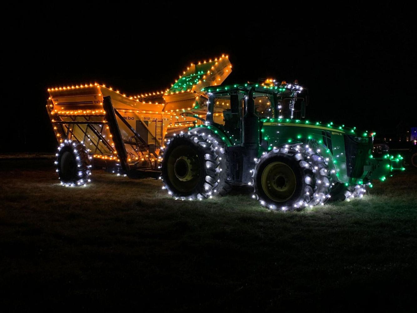 Sussex County holiday lighting display highlights 70 years of farming