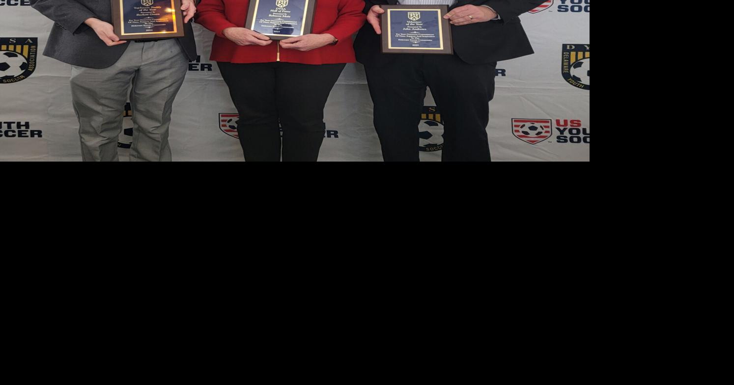 Trio of River Soccer Club volunteers honored by DYSA