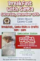 Dewey Lions hosting Breakfast with Santa on Dec. 10