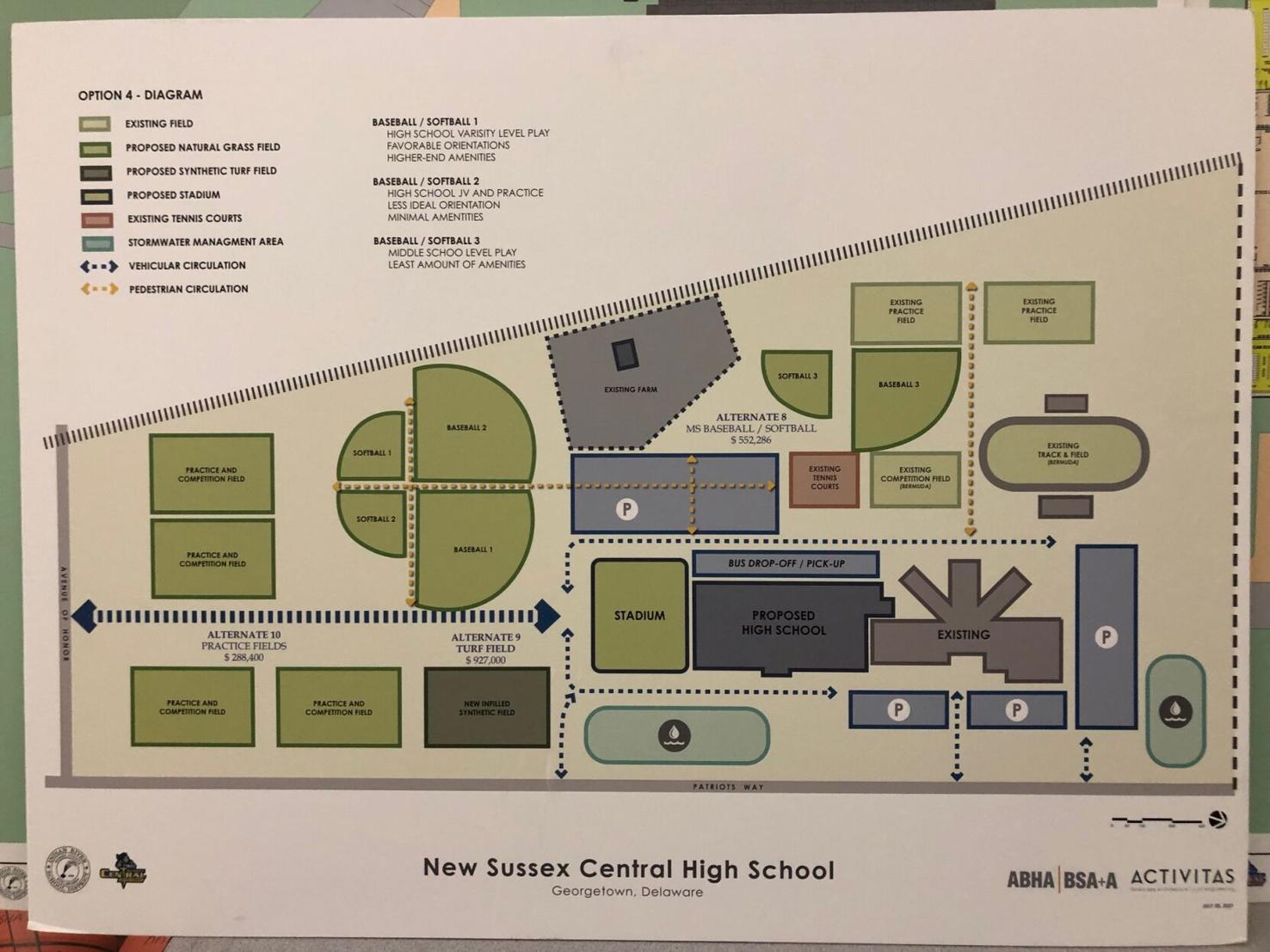 Sussex Central High School design to include ‘alternate’ spaces