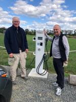 Electric vehicle chargers installed at botanic gardens