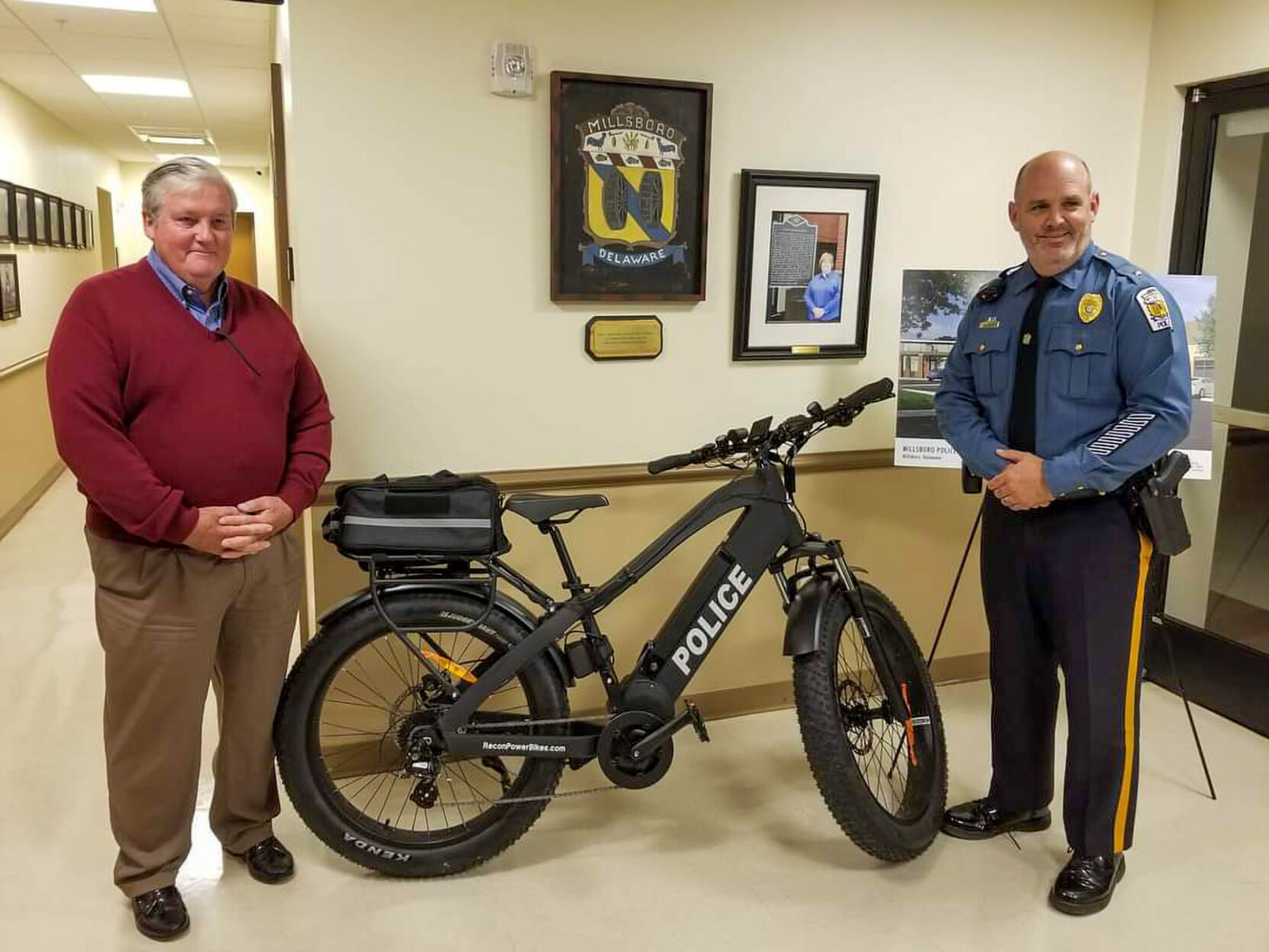 Police electric online bike