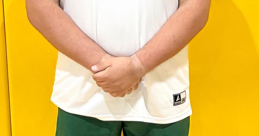 First-year boys' volleyball player De Los Rios made every shot count