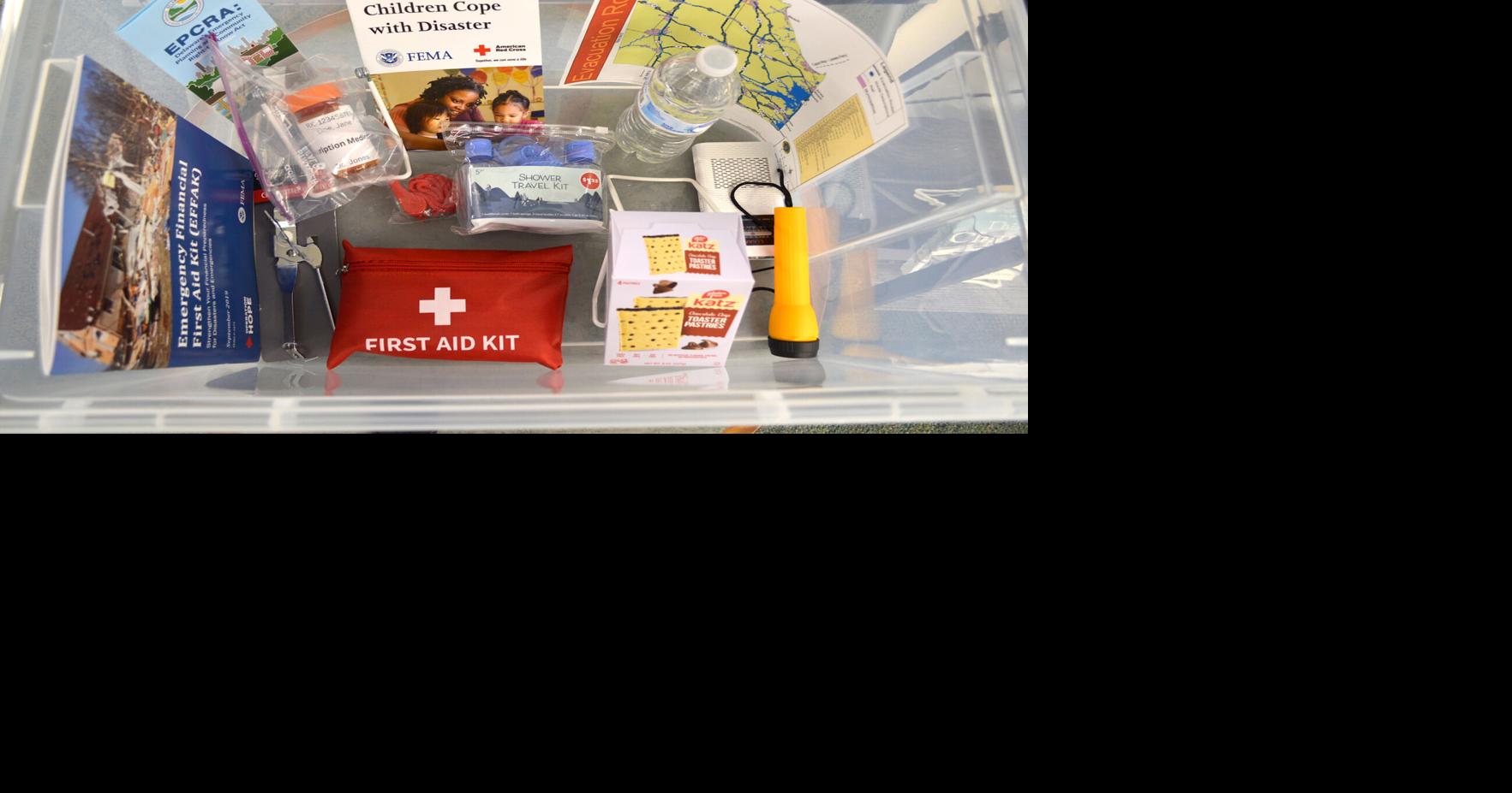 Libraries urge preparedness with sample emergency kits | State ...