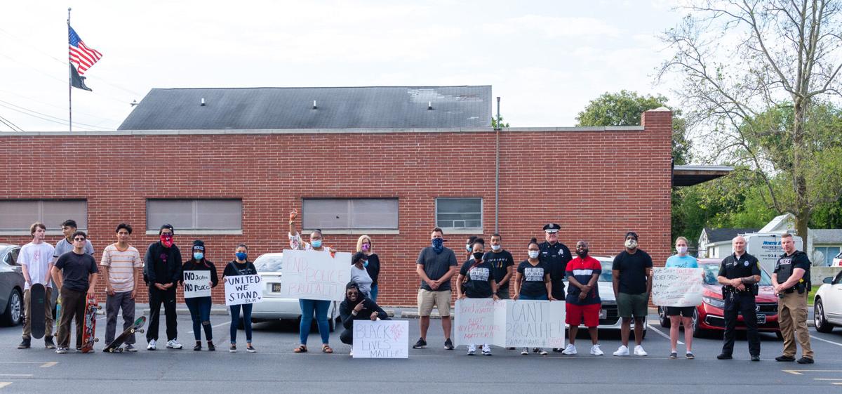 Frankford protesters gather