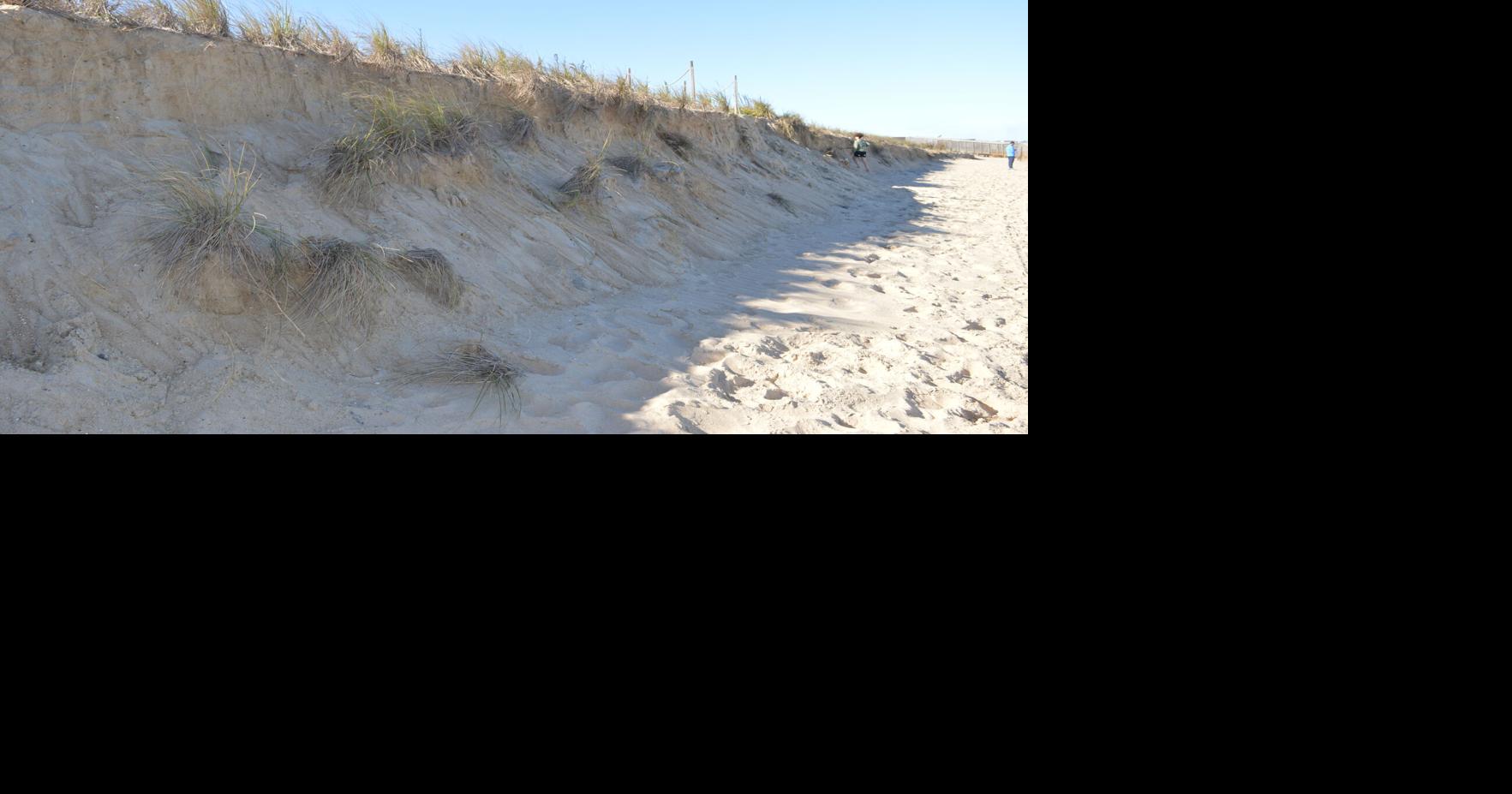 Calef reports that dunes worked as hoped