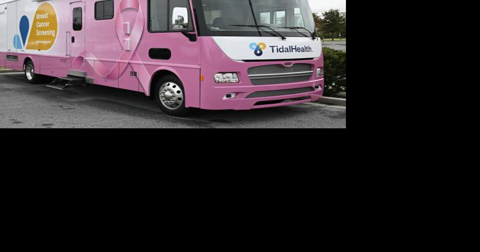 TidalHealth goes pink with mobile mammography unit