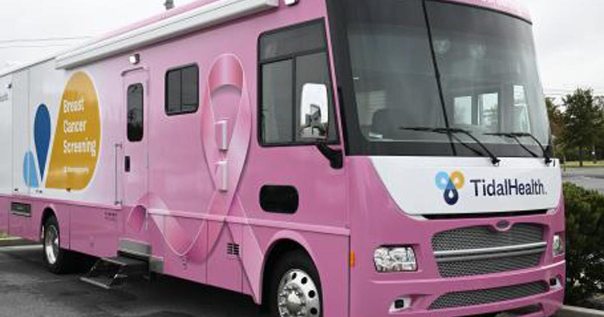 TidalHealth goes pink with mobile mammography unit