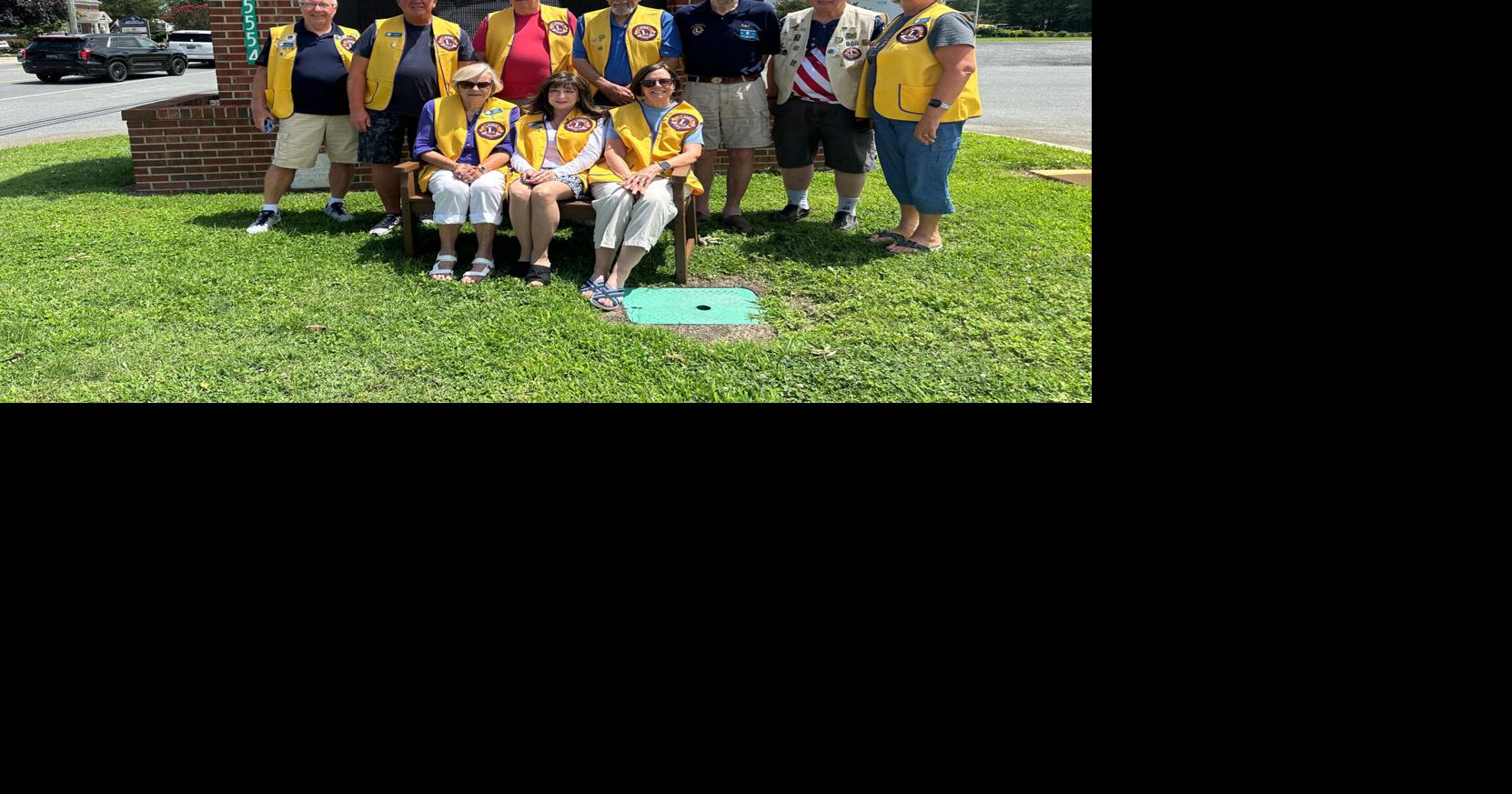 Lions Club donates bench to MVFC