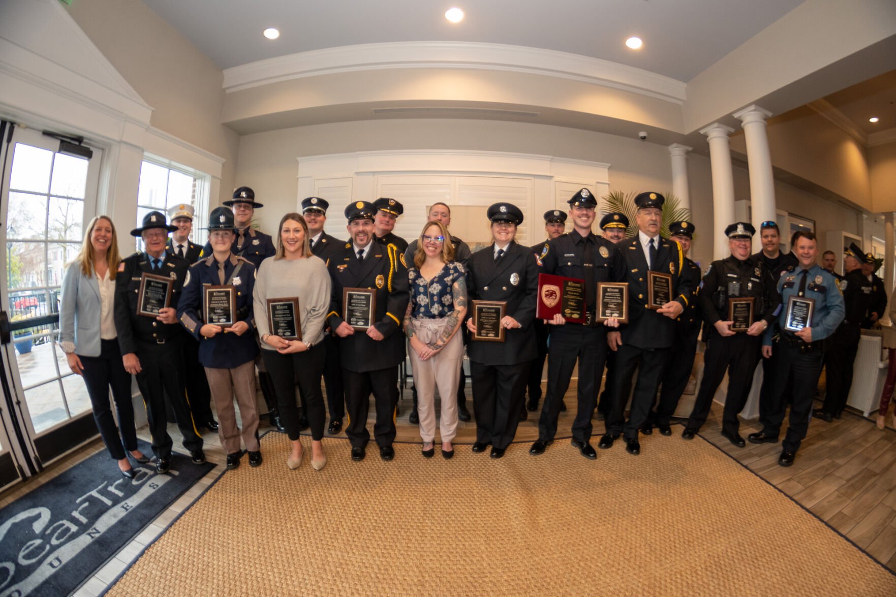 First responders recognized at awards event Police Fire