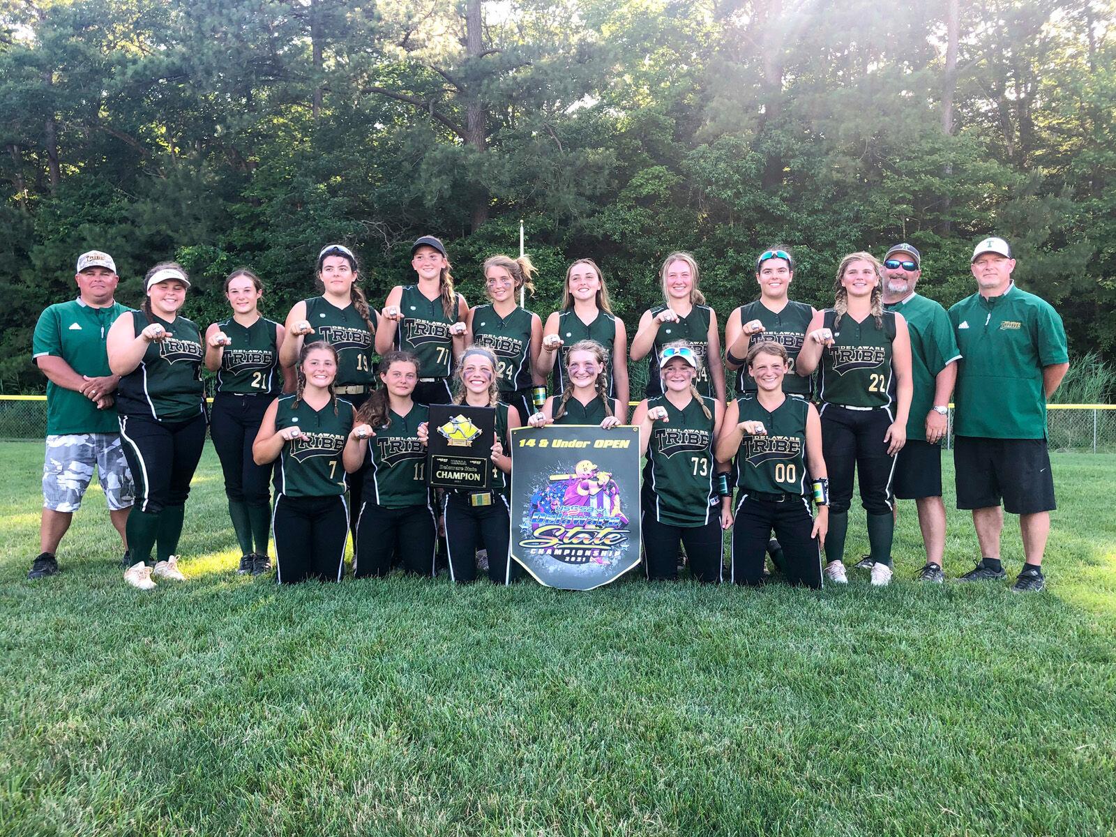 Tribe wins second straight USSSA softball state title Sports