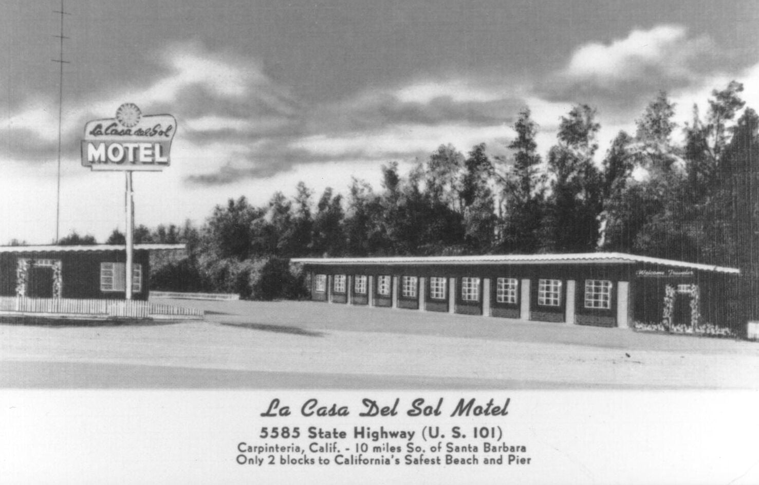 Before vacation rentals, “The house of sun” was the place to stay