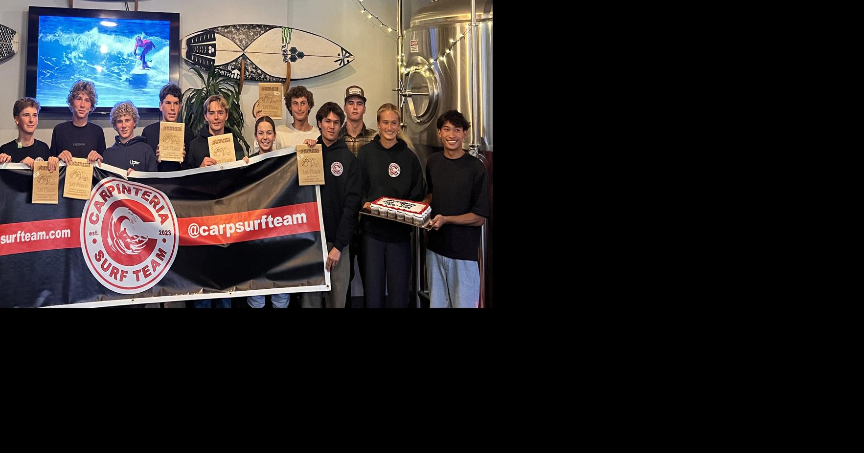 Carpinteria surfers host wrap-up celebration