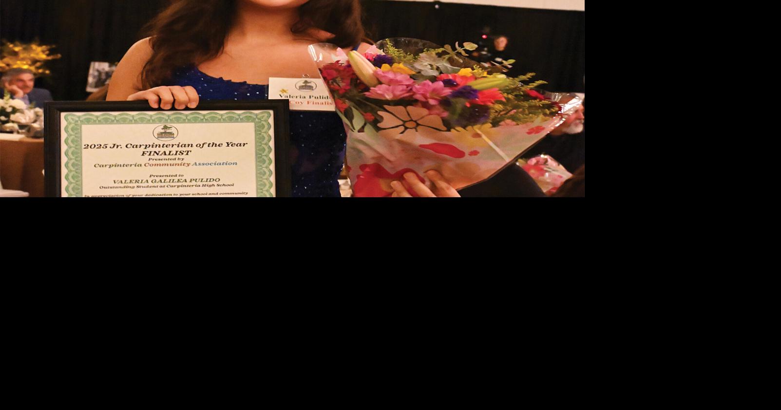 Valeria Pulido is the 2025 Jr. Carpinterian of the Year