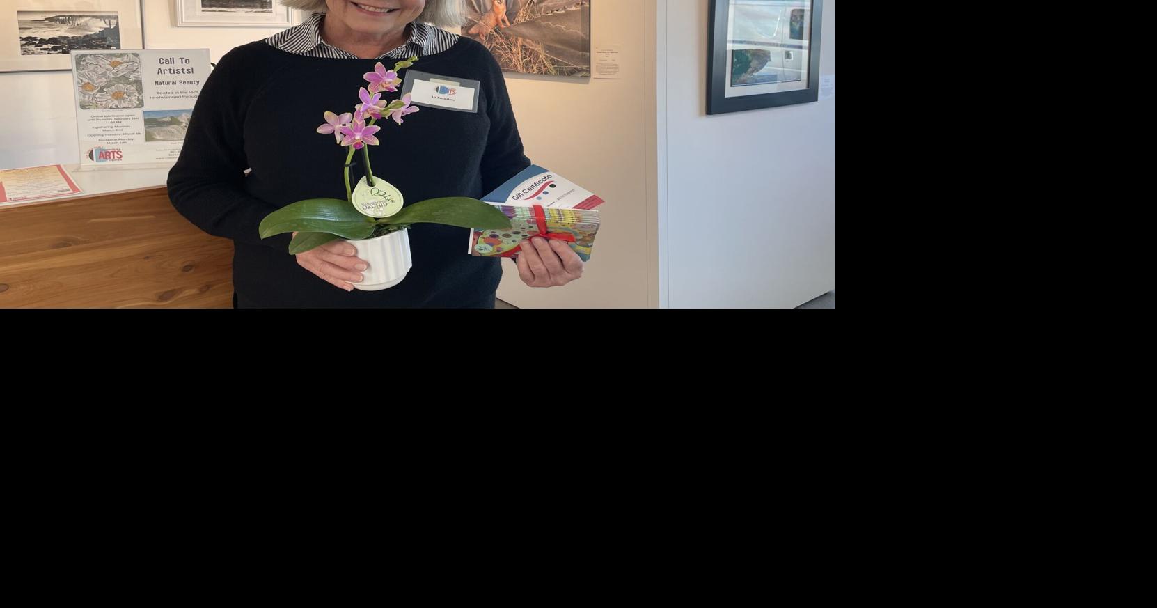 Arts center’s January Volunteer of the Month is Liz Rosedale