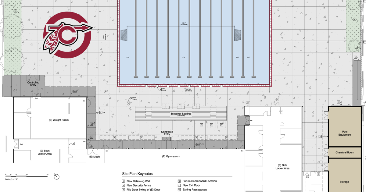 Colgen High Pool Board entertains two pool designs for CHS | News | coastalview.com