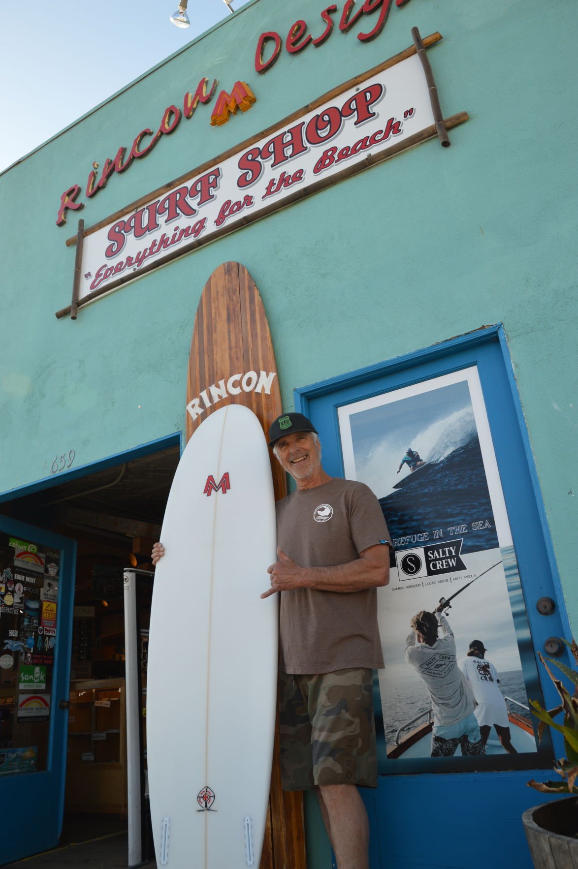 Forty Years Of Business 60 Years Of Surfing Matt Moore And Rincon Designs Keeps The Stoke Alive In Carpinteria Business Coastalview Com