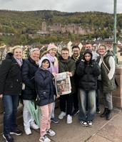 CVN visits friends in Germany