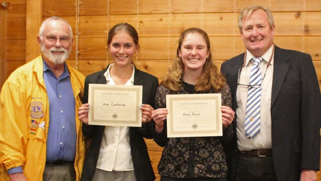 Carpinteria Lions Host Student Speaker Contest News Coastalview Com