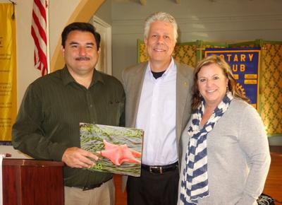 Morning Rotary President Jerry Estrada