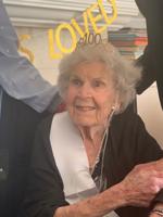 Evelyne Houdek turns 100