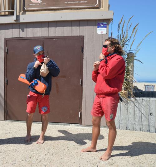 Neighbor to Neighbor outfits lifeguards