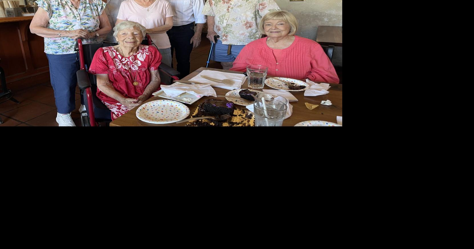 Carmen Robitaille turns 95