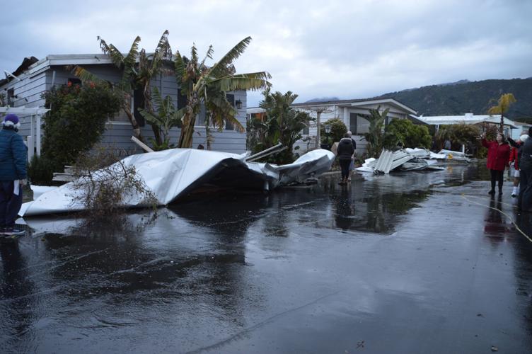 Sandpiper residences damaged by storm, trees fall across Carpinteria News
