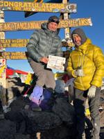 CVN summits Mount Kilimanjaro
