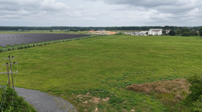 Picture of the proposed site for Springboard Cottage Community, a planned affordable housing development on 14 acres north of the intersection of Murrays Lane and East Market Street in Georgetown.