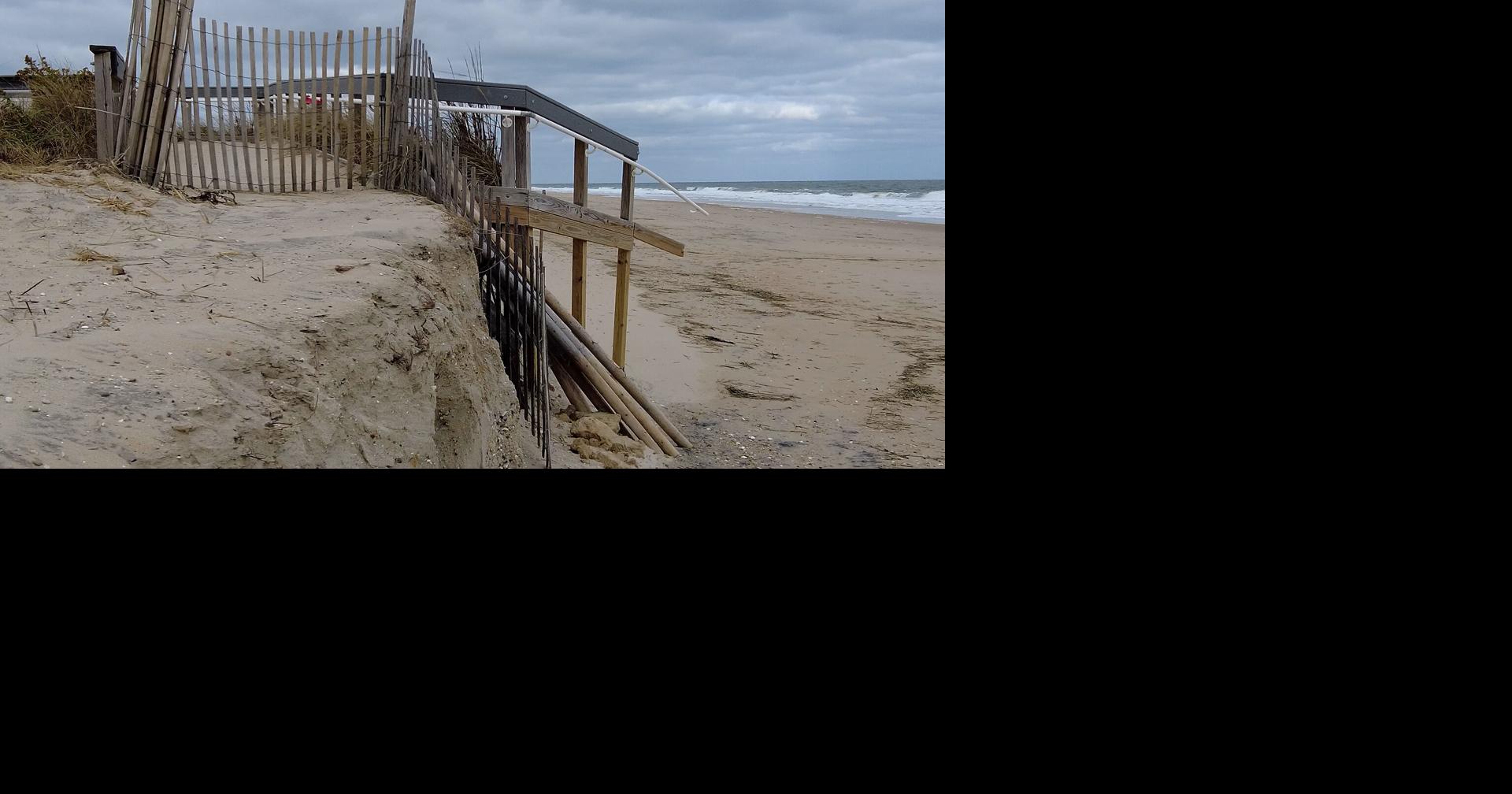 Bethany Beach Dune Crossings Still Facing Significant Storm Damage ...