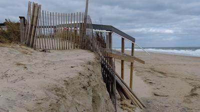 Bethany Beach Dune Crossings Still Facing Significant Storm Damage