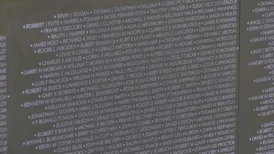 The Wall That Heals on Display in Ocean Pines Through Sunday