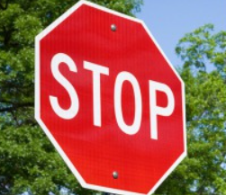 Stop sign