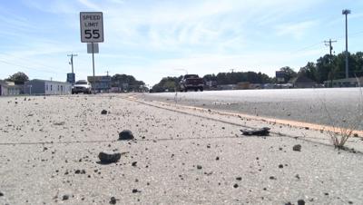Loose gravel on the road is an issue in Dagsboro