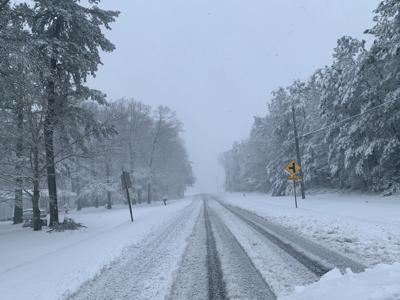 Winter Storm Hits Georgetown Hard Monday