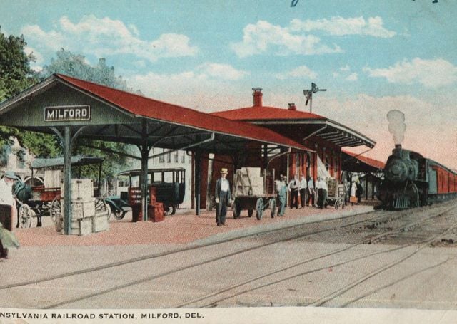 Milford Museum milford railroad station