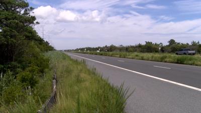 Coastal Highway Two Miles from Indian River Inlet
